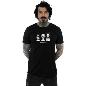 Abbigliamento Uomo T-shirts a maniche lunghe Animaniacs Three Evils Nero