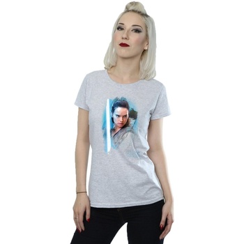 Abbigliamento Donna T-shirts a maniche lunghe Star Wars: The Last Jedi BI1109 Grigio