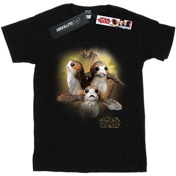 Abbigliamento Donna T-shirts a maniche lunghe Star Wars: The Last Jedi BI1180 Nero