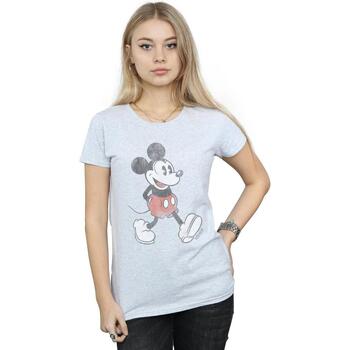 Abbigliamento Donna T-shirts a maniche lunghe Disney Walking Grigio
