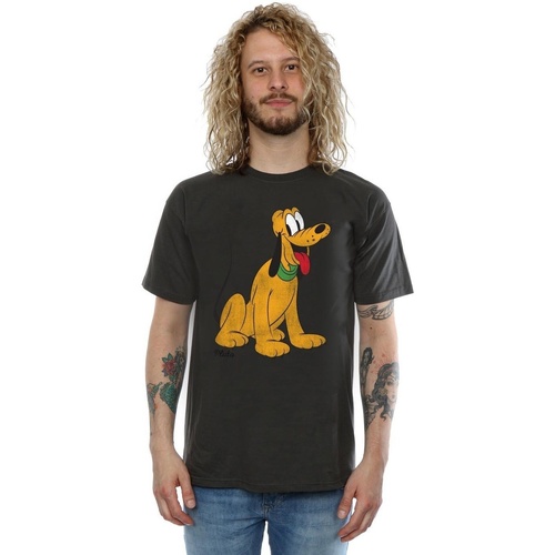 Abbigliamento Uomo T-shirts a maniche lunghe Disney Classic Grigio