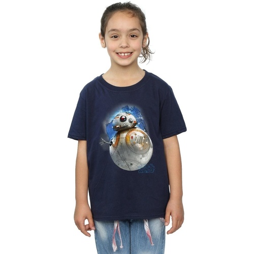 Abbigliamento Bambina T-shirts a maniche lunghe Star Wars: The Last Jedi BI1353 Blu