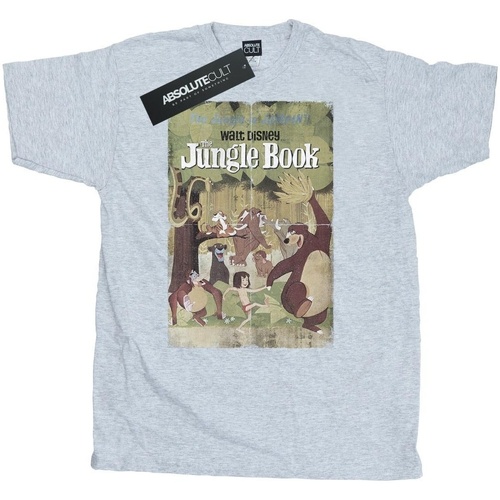 Abbigliamento Uomo T-shirts a maniche lunghe Jungle Book BI1523 Grigio
