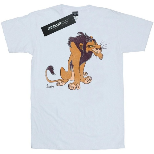 Abbigliamento Donna T-shirts a maniche lunghe The Lion King Classic Bianco
