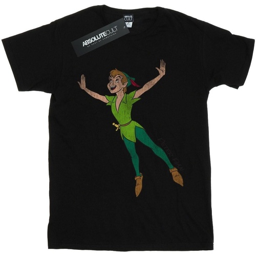 Abbigliamento Donna T-shirts a maniche lunghe Peter Pan Classic Flying Nero