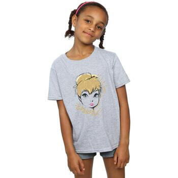 Abbigliamento Bambina T-shirts a maniche lunghe Tinkerbell Sparkle Grigio