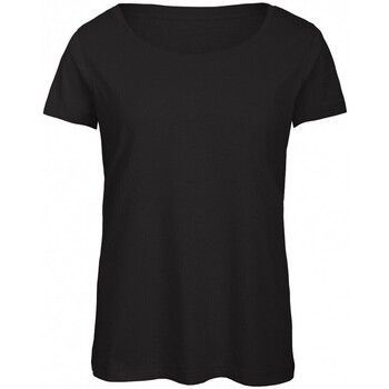 Abbigliamento Donna T-shirts a maniche lunghe B&c B121F Nero