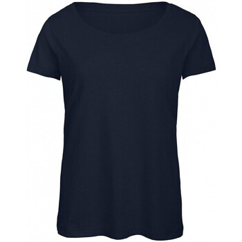 Abbigliamento Donna T-shirts a maniche lunghe B&c B121F Blu