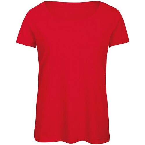 Abbigliamento Donna T-shirts a maniche lunghe B&c B121F Rosso