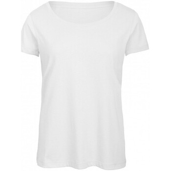Abbigliamento Donna T-shirts a maniche lunghe B&c B121F Bianco
