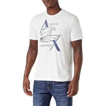 Abbigliamento Uomo T-shirt maniche corte Armani Exchange T-shirt Armani Sustainability 6RZTALZJ9TZ Bianco