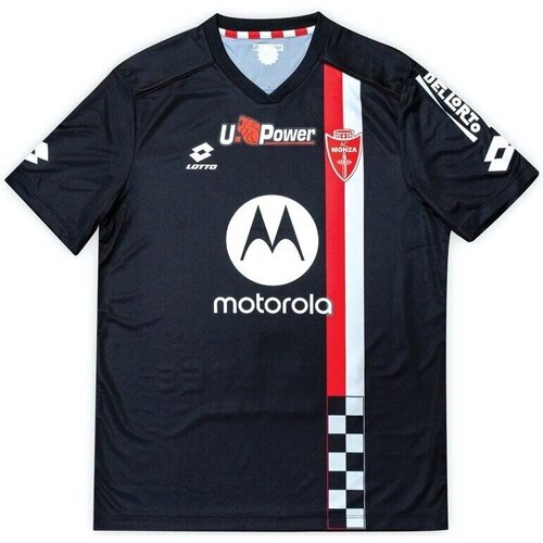 Abbigliamento T-shirt & Polo Ac Monza Maglia Calcio Gara Third Ufficiale  2023/24 Nero