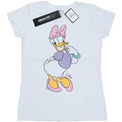 Abbigliamento Donna T-shirts a maniche lunghe Disney Classic Bianco