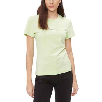 Abbigliamento Donna T-shirt & Polo Calvin Klein Jeans  Verde