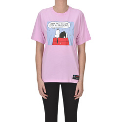 Abbigliamento Donna T-shirt & Polo Moncler T-shirt Peanuts TPS00003002AE Rosa