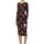 Abbigliamento Donna Vestiti Versace Jeans Couture Abito in jersey stampa floreale VS000003022AE Nero