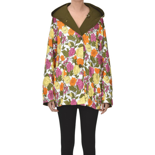 Abbigliamento Donna Giacche Oof Giacca stampa floreale reversibile CSC00003012AE Multicolore