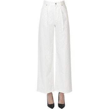 Abbigliamento Donna Jeans True Nyc Jeans Wellis con pinces DNM00003017AE Bianco