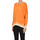 Abbigliamento Donna Maglioni Aragona Pullover effetto sfumato in lana MGP00003001AE Arancio