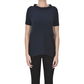 Abbigliamento Donna T-shirt & Polo Alpha Studio T-shirt con collo ad anello TPS00003006AE Blu