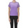 Abbigliamento Donna T-shirt & Polo Haikure T-shirt in cotone TPS00003010AE Viola