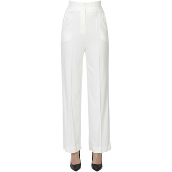 Abbigliamento Donna Chino Nenette Pantaloni in jersey di viscosa PNP00003005AE Bianco