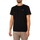 Abbigliamento Uomo T-shirt maniche corte Calvin Klein Jeans Maglietta con stemma ricamato Nero