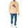 Abbigliamento Uomo Felpe Calvin Klein Jeans Felpa con cappuccio pullover con logo a specchio Beige