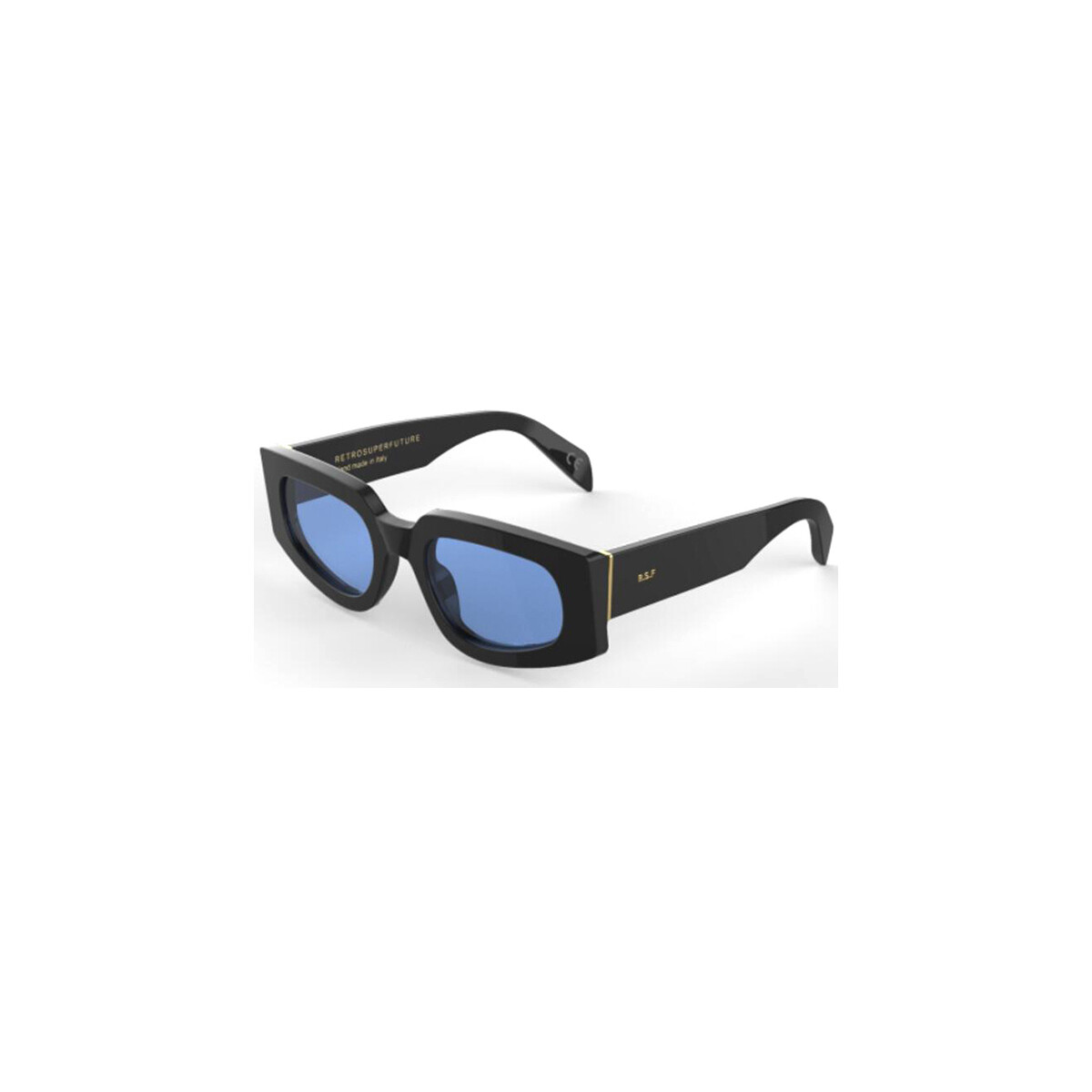 Orologi & Gioielli Occhiali da sole Retrosuperfuture ZRH Tetra Occhiali da sole, Blu/Blu, 53 mm Blu