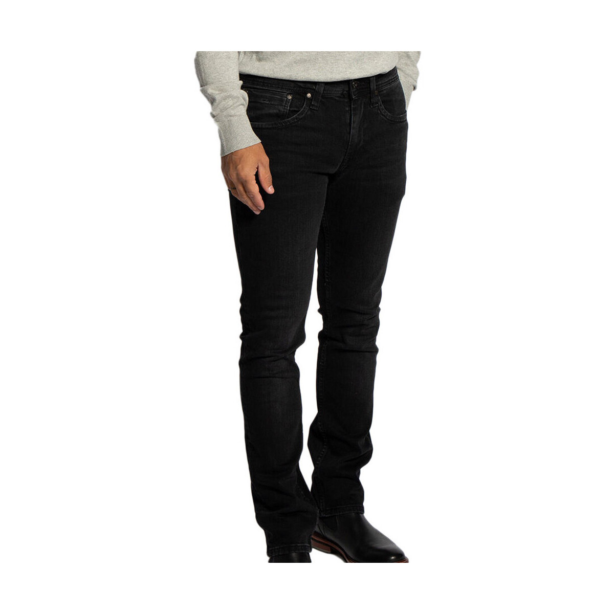 Abbigliamento Uomo Jeans dritti Pepe jeans PM206318XV12 Nero