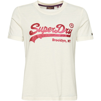 Abbigliamento Donna T-shirt & Polo Superdry W1011246A Beige