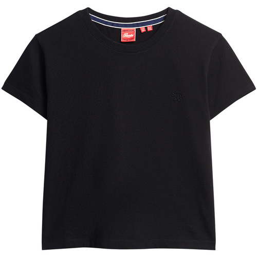 Abbigliamento Donna T-shirt & Polo Superdry W1011346A Nero