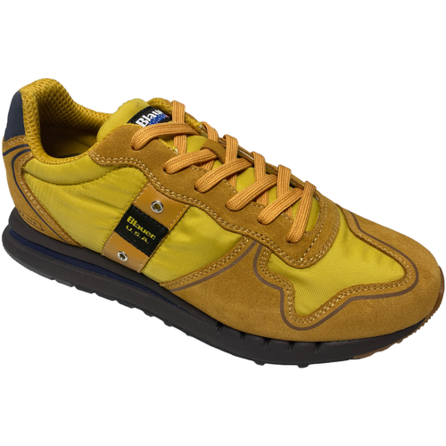 Scarpe Uomo Sneakers Blauer ATRMPN-43263 Giallo