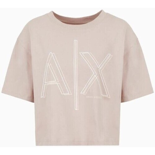 Abbigliamento Donna T-shirt & Polo EAX 3DYT06 YJ3RZ Marrone