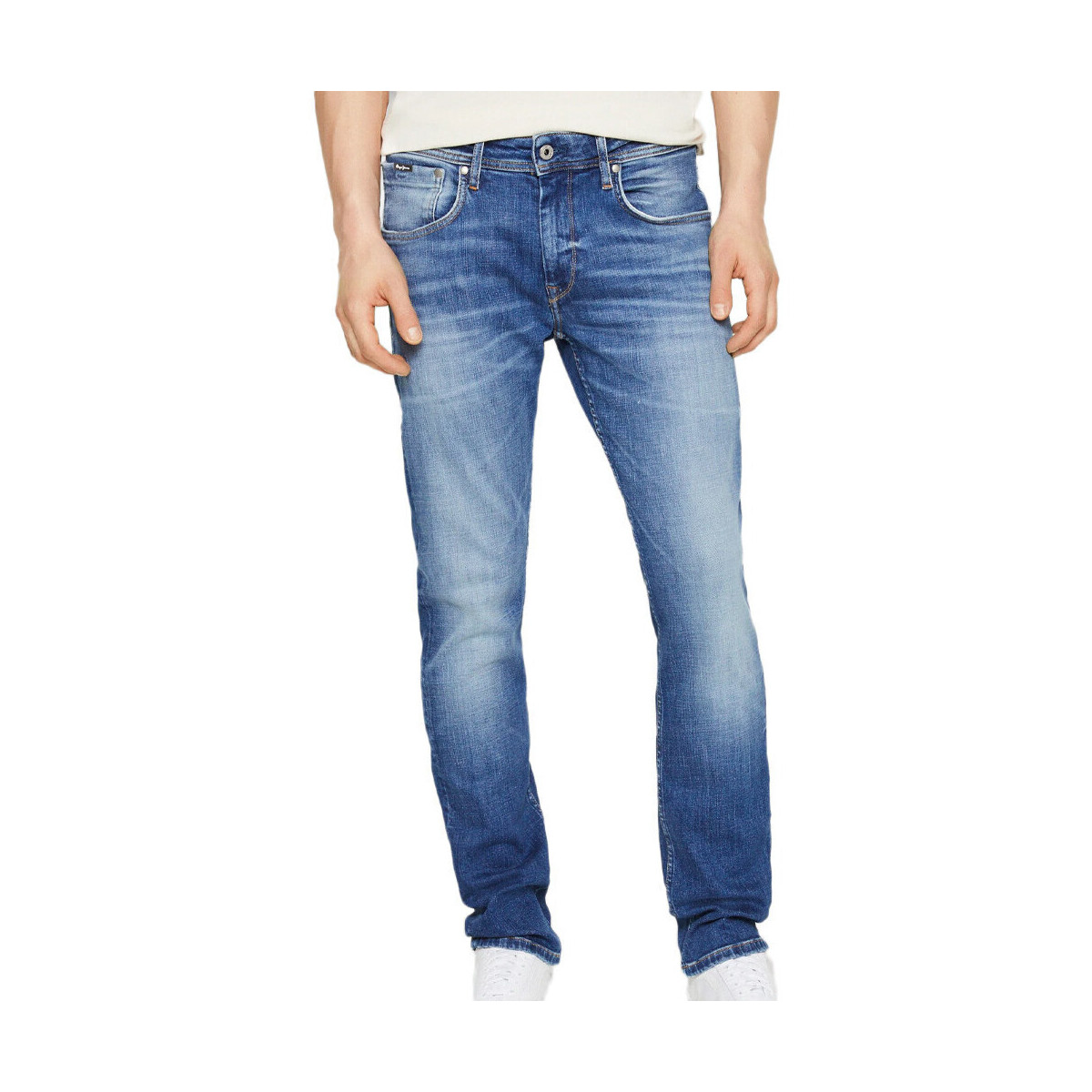 Abbigliamento Uomo Jeans dritti Pepe jeans PM206318GX5 Blu