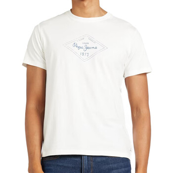 Abbigliamento Uomo T-shirt & Polo Pepe jeans PM509123 Bianco