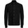 Abbigliamento Uomo Maglioni Jack & Jones 12242947 GRID CABLE CARDIGAN-BLACK Nero