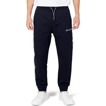 Abbigliamento Uomo Pantaloni Armani Exchange Pantaloni jogger in cotone stretch bonded 6RZPLDZJZGZ Blu