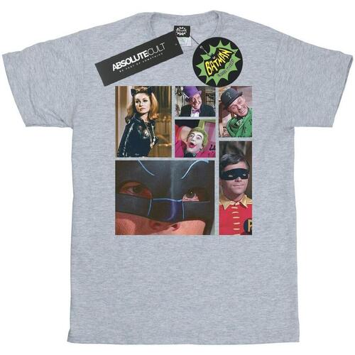 Abbigliamento Uomo T-shirts a maniche lunghe Dc Comics Batman TV Series Class Photo Grigio