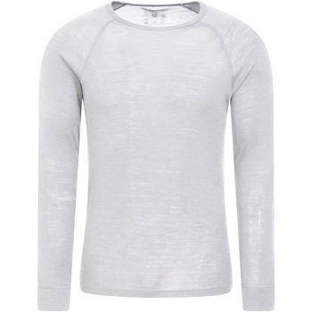 Abbigliamento Donna T-shirts a maniche lunghe Mountain Warehouse MW402 Bianco