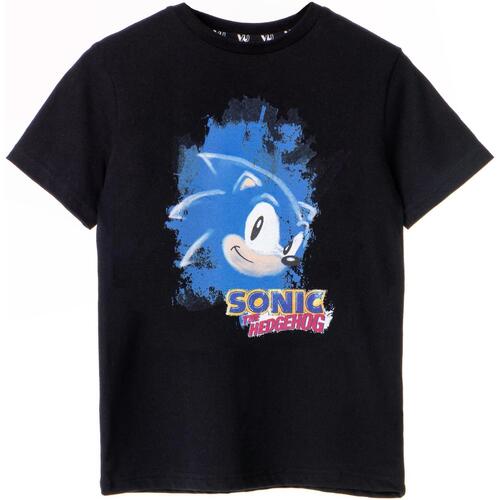 Abbigliamento Bambino T-shirt maniche corte Sonic The Hedgehog NS7406 Nero