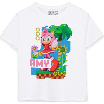 Abbigliamento Unisex bambino T-shirt maniche corte Sonic The Hedgehog  Bianco