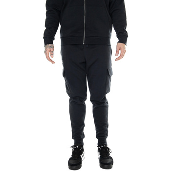 Abbigliamento Uomo Pantaloni Under Armour UA Rival Fleece Cargo Joggers Black Nero