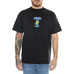 Abbigliamento Uomo T-shirt & Polo Huf Bad Cat / Tee Black Nero