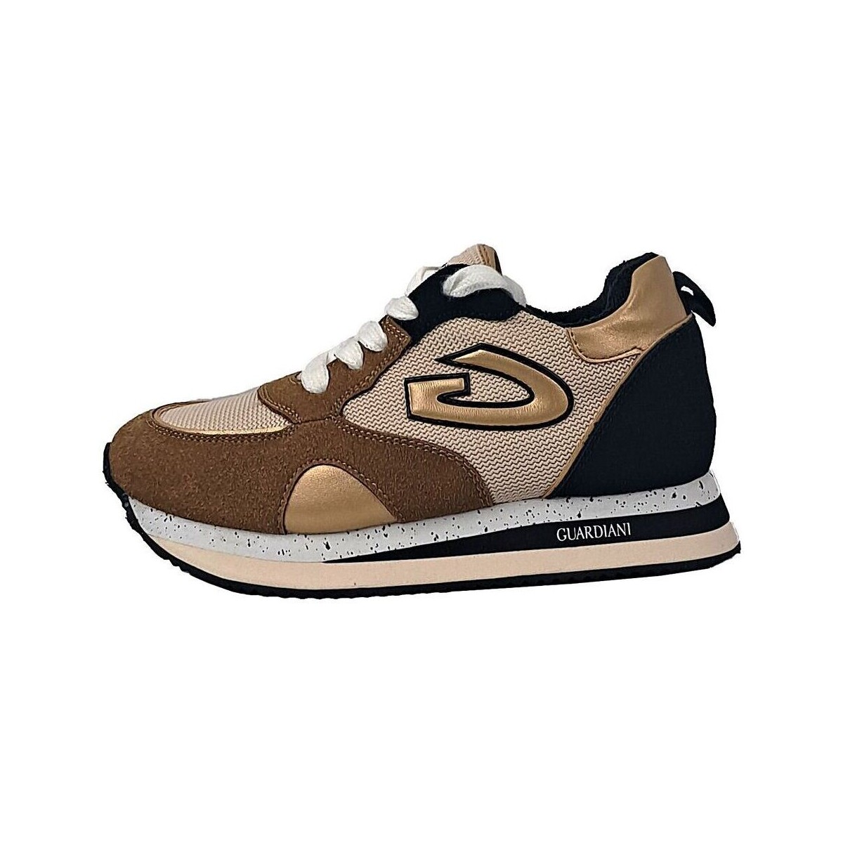 Scarpe Bambina Sneakers Alberto Guardiani AGJ003904 2000000377933 Marrone