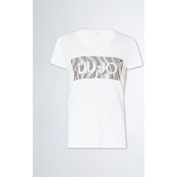 Abbigliamento Donna T-shirt & Polo Liu Jo WA4019 JS923-Q9994 Bianco