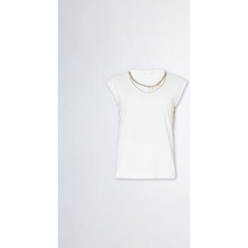 Abbigliamento Donna T-shirt & Polo Liu Jo WA4016 J5003-Q9998 Bianco