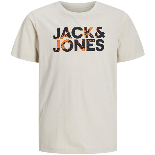 Abbigliamento Bambino T-shirt & Polo Jack & Jones 12259981 Beige