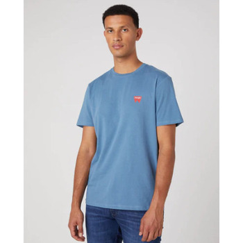 Abbigliamento Uomo T-shirt & Polo Wrangler T-Shirt BLU