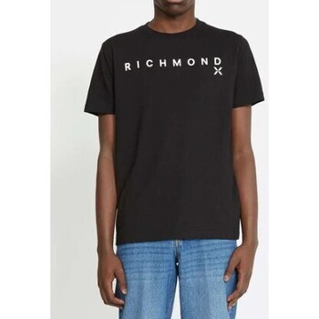 Abbigliamento Uomo T-shirt & Polo Richmond X T-Shirt X Con Logo A Contrasto NERO